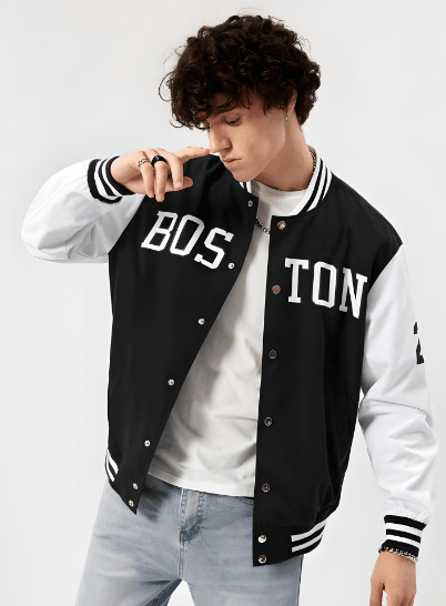 Top 5 Black And White Letterman Jacket Style In 2024 - Primeleathershop