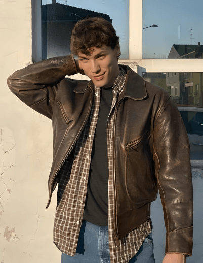 Men's Style Revival : The Era of Brown Leather Bomber Jacket - Primeleathershop