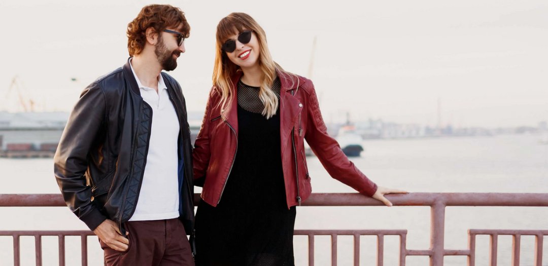 collarless leather jackets