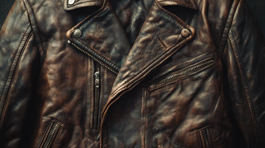 brown leather jacket mens