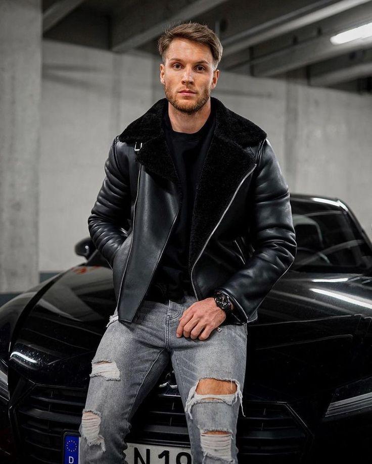 What Are The Types of Shearling Leather Jackets in 2024 ? - Primeleathershop