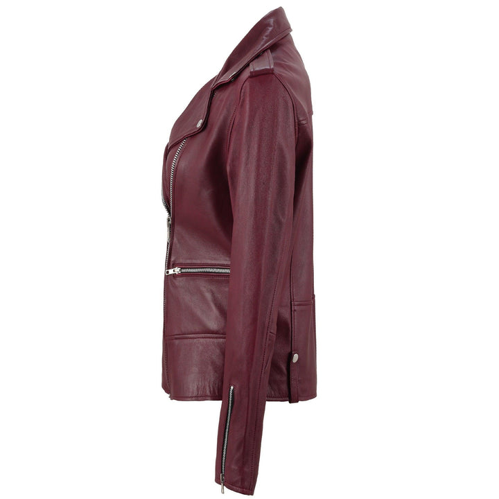 Adele Biker Leather Jacket | Leather Jackets AU Primeleathershop