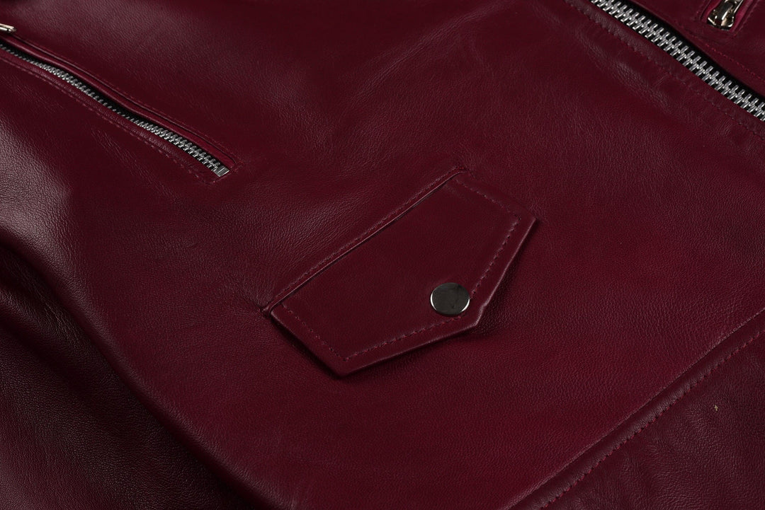 Adele Biker Leather Jacket | Leather Jackets AU Primeleathershop