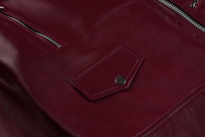 Adele Biker Leather Jacket | Leather Jackets AU Primeleathershop