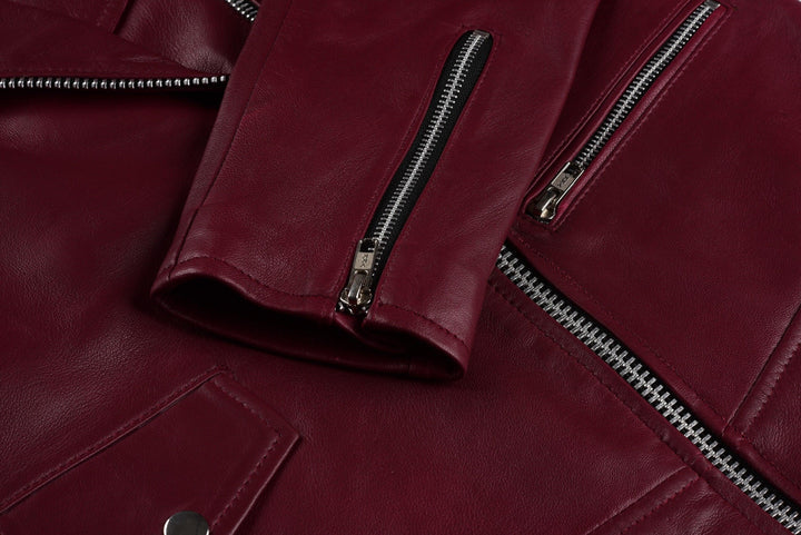 Adele Biker Leather Jacket | Leather Jackets AU Primeleathershop