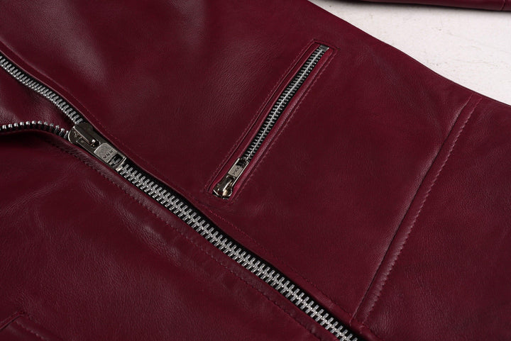 Adele Biker Leather Jacket | Leather Jackets AU Primeleathershop