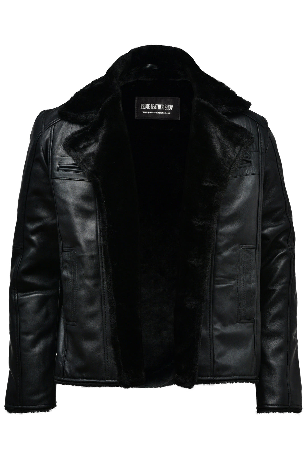 B3 Shearling Bomber Leather Jacket | Leather Jackets AU Primeleathershop