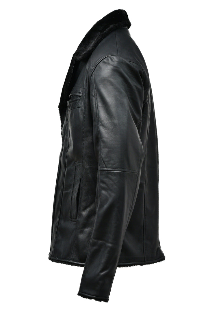 B3 Shearling Bomber Leather Jacket | Leather Jackets AU Primeleathershop