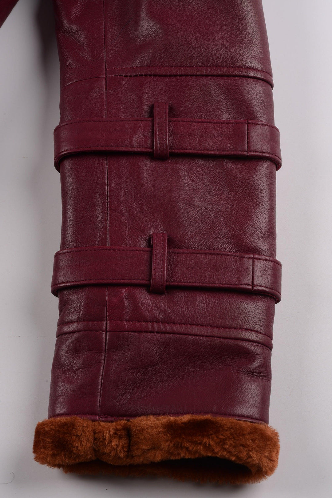 Brad Pitt Shearling Leather Jacket | Leather Jackets AU Primeleathershop