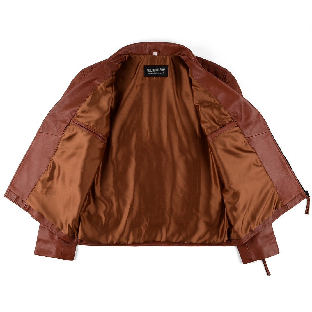 Will Smith Biker Leather Jacket | Leather Jackets AU Primeleathershop