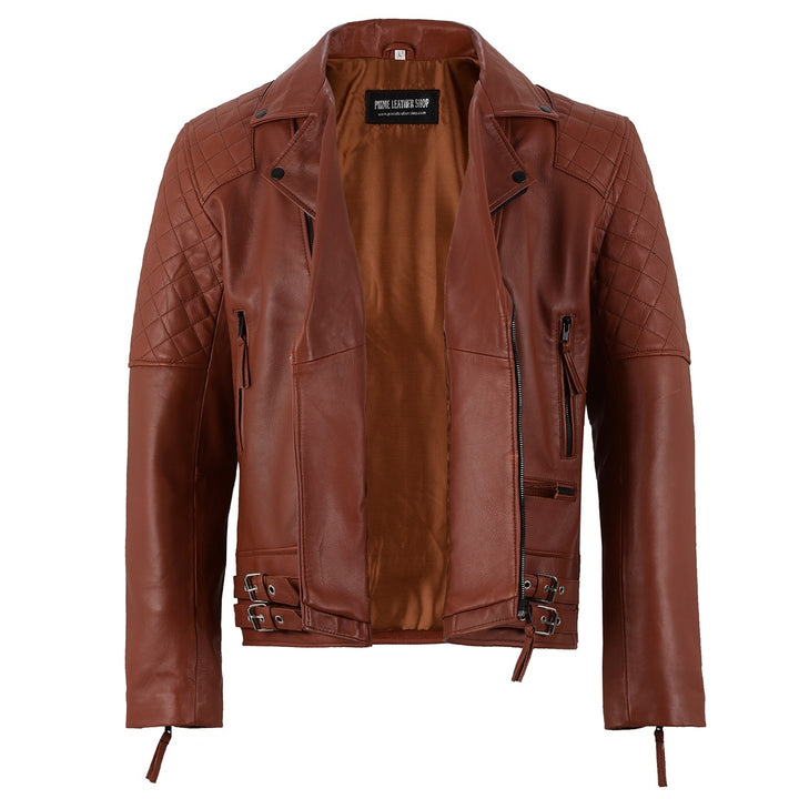 Will Smith Biker Leather Jacket | Leather Jackets AU Primeleathershop