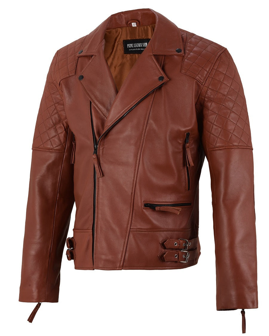 Will Smith Biker Leather Jacket | Leather Jackets AU Primeleathershop