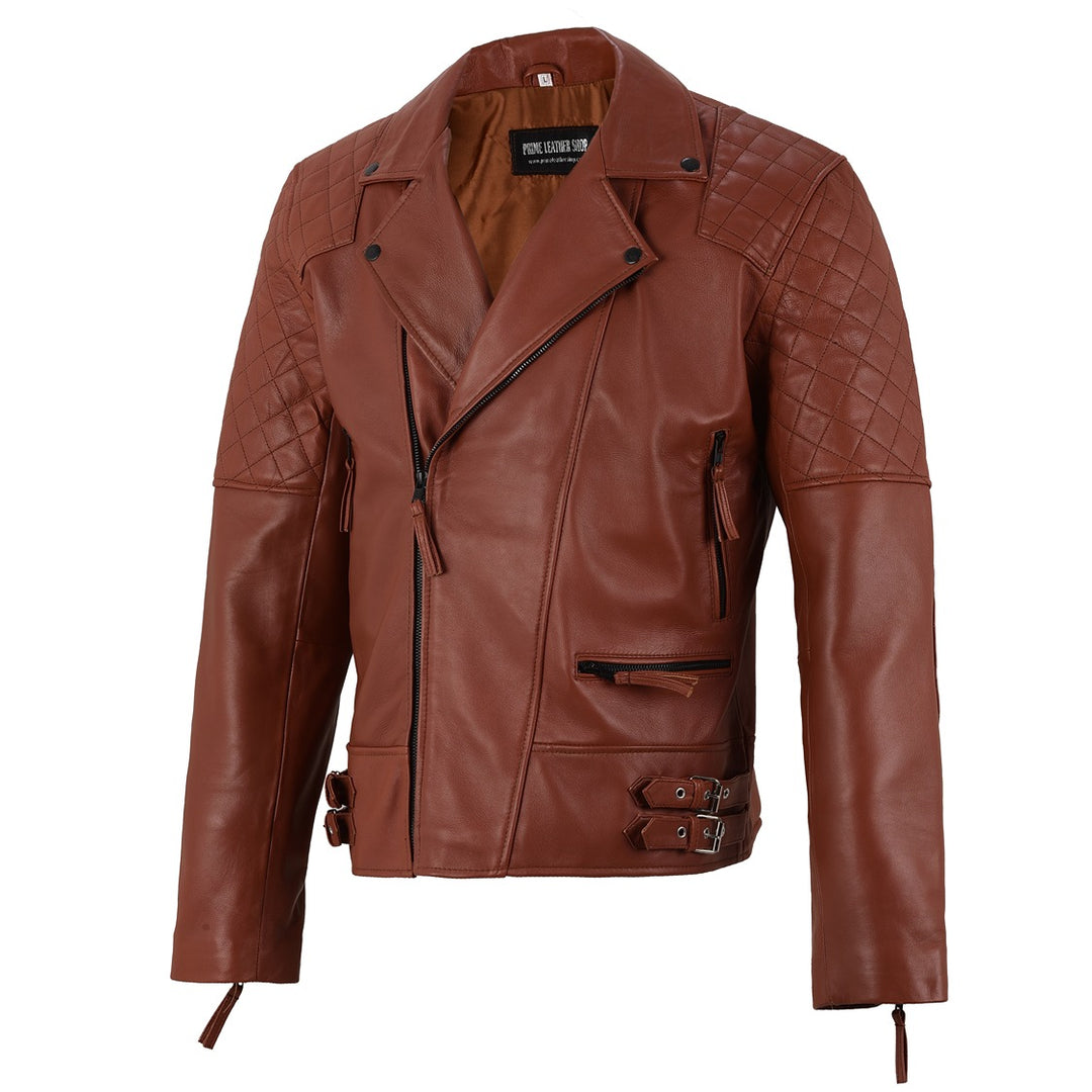 Will Smith Biker Leather Jacket | Leather Jackets AU Primeleathershop
