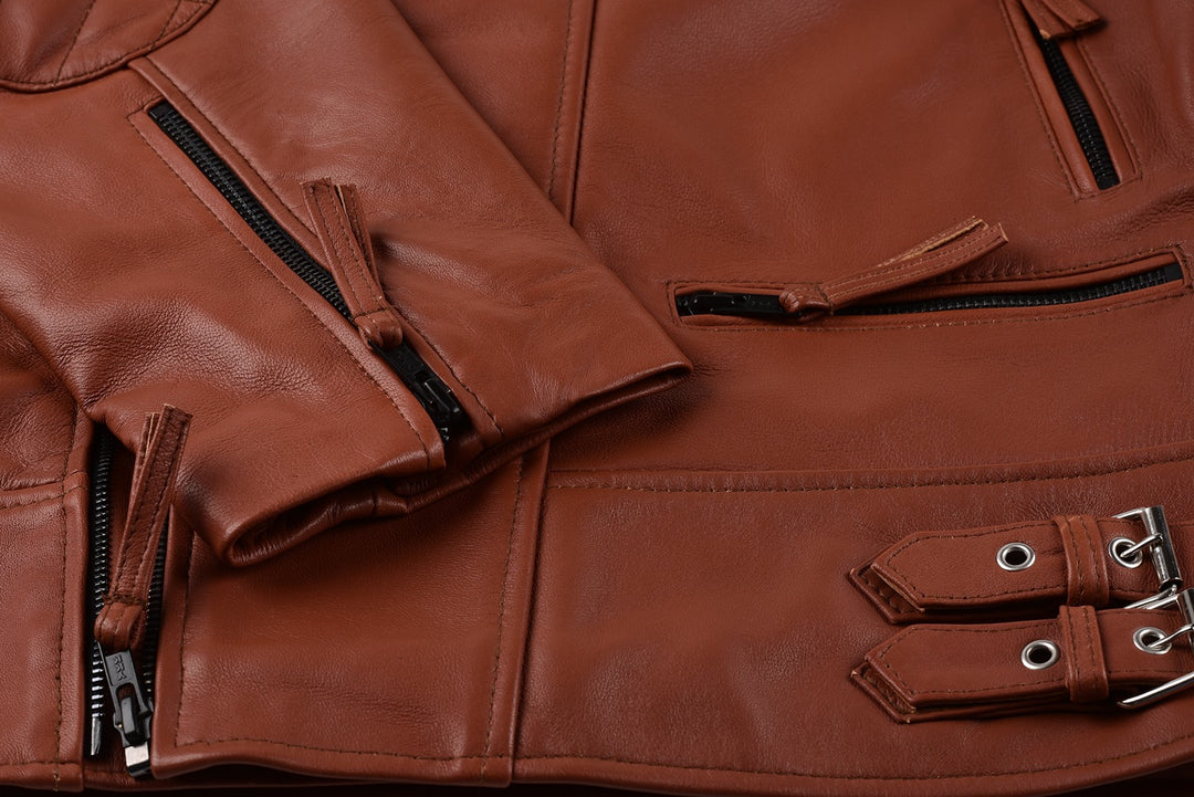 Will Smith Biker Leather Jacket | Leather Jackets AU Primeleathershop