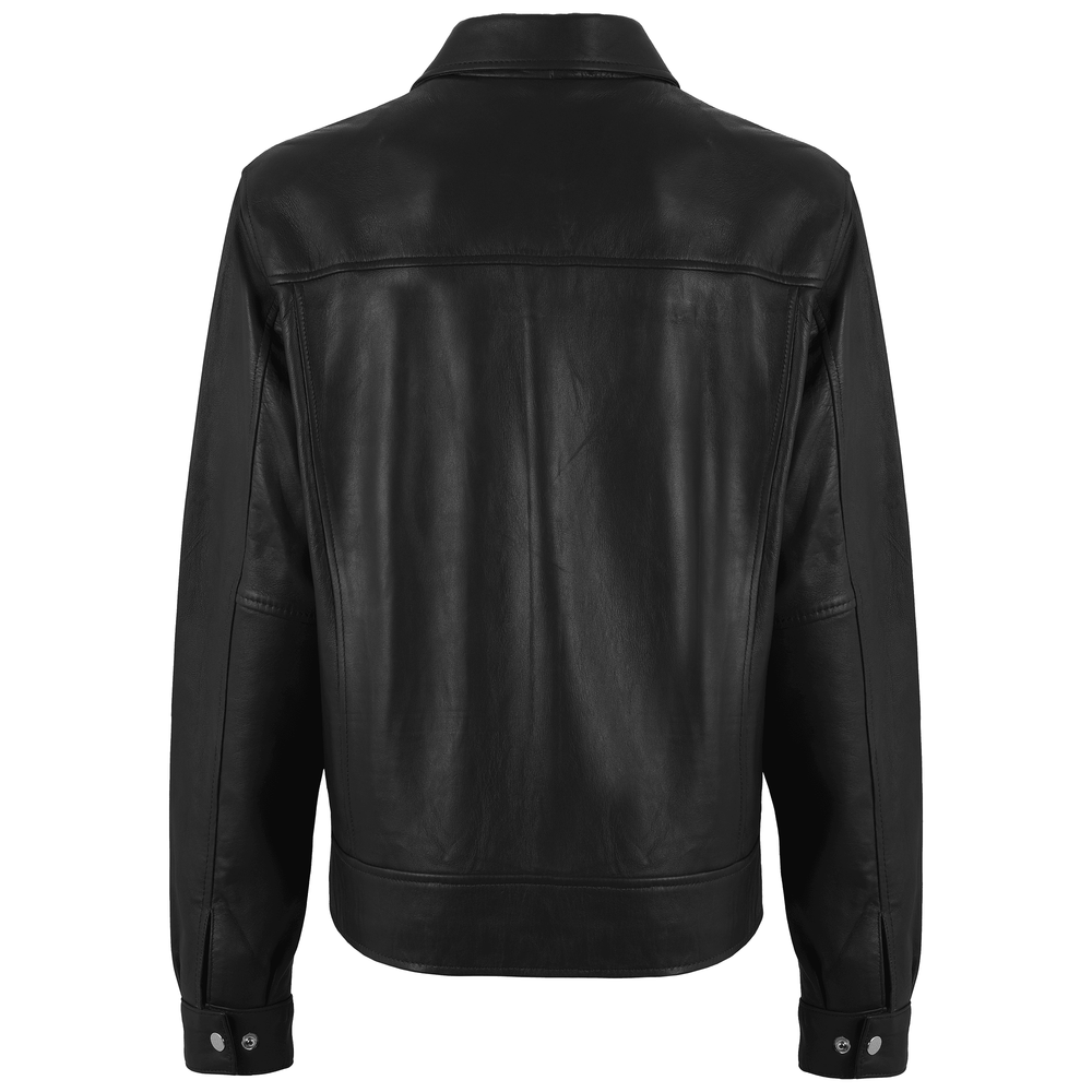 Classic Black Leather Jacket | Leather Jackets AU Primeleathershop