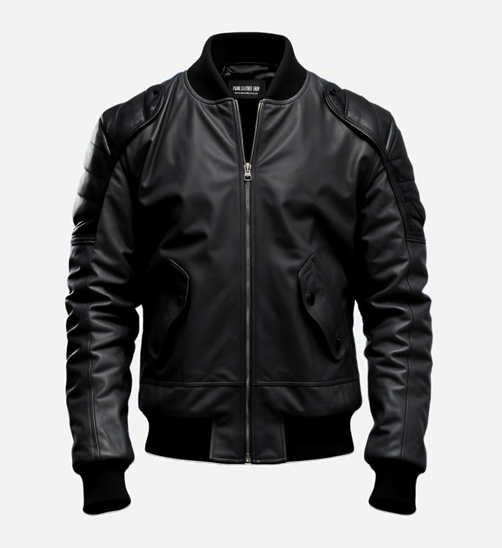 Classic Maroon Leather Jacket | Leather Jackets AU Primeleathershop