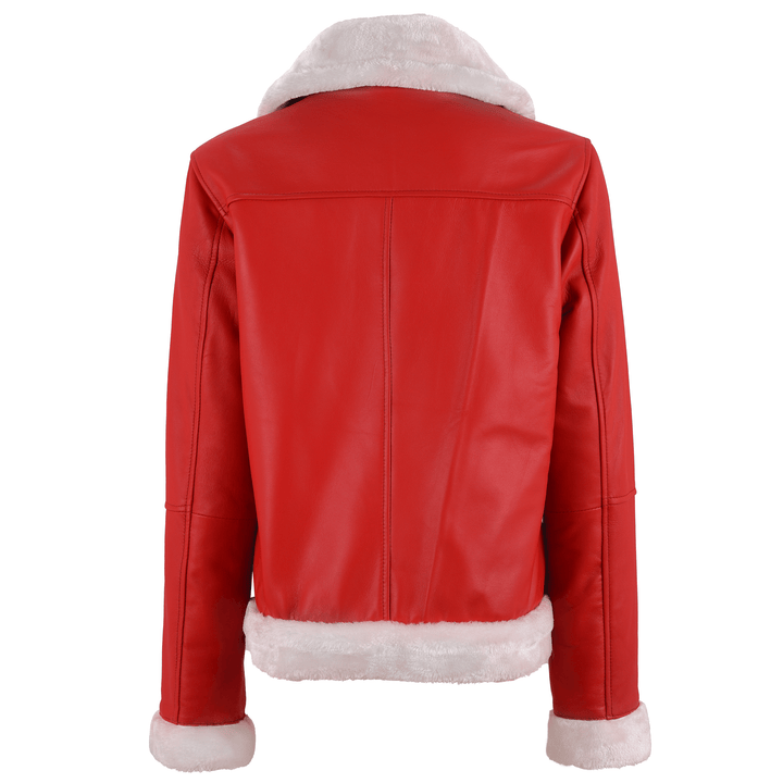 Demi Lovato Shearling Leather Jacket | Leather Jackets AU Primeleathershop