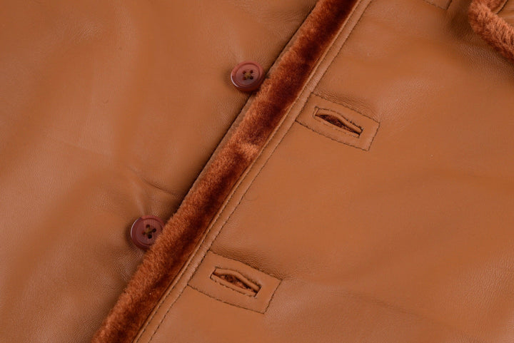 Elvis Presley Shearling Leather Jacket | Leather Jackets AU Primeleathershop