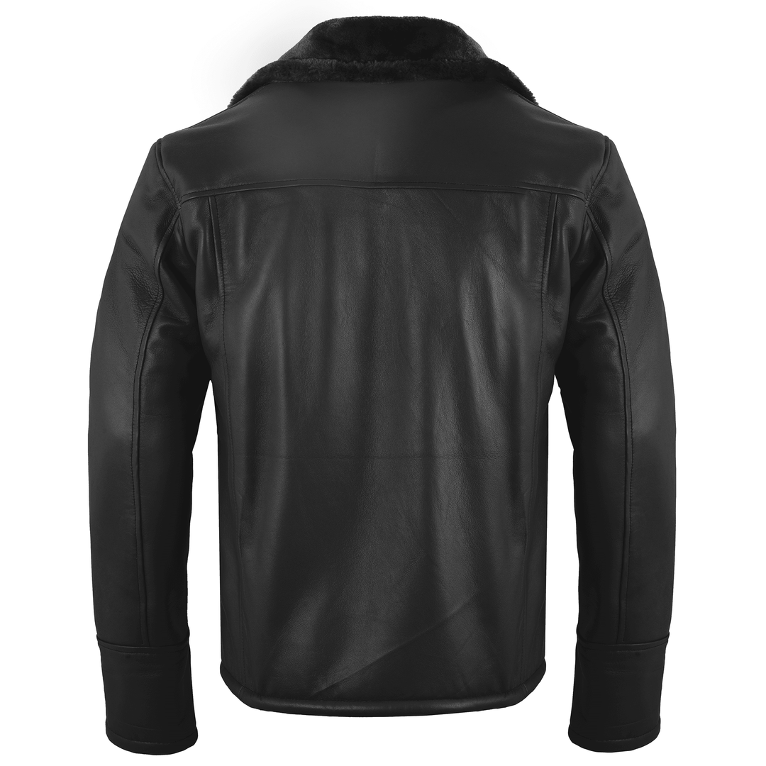 Elvis Presley Shearling Leather Jacket | Leather Jackets AU Primeleathershop