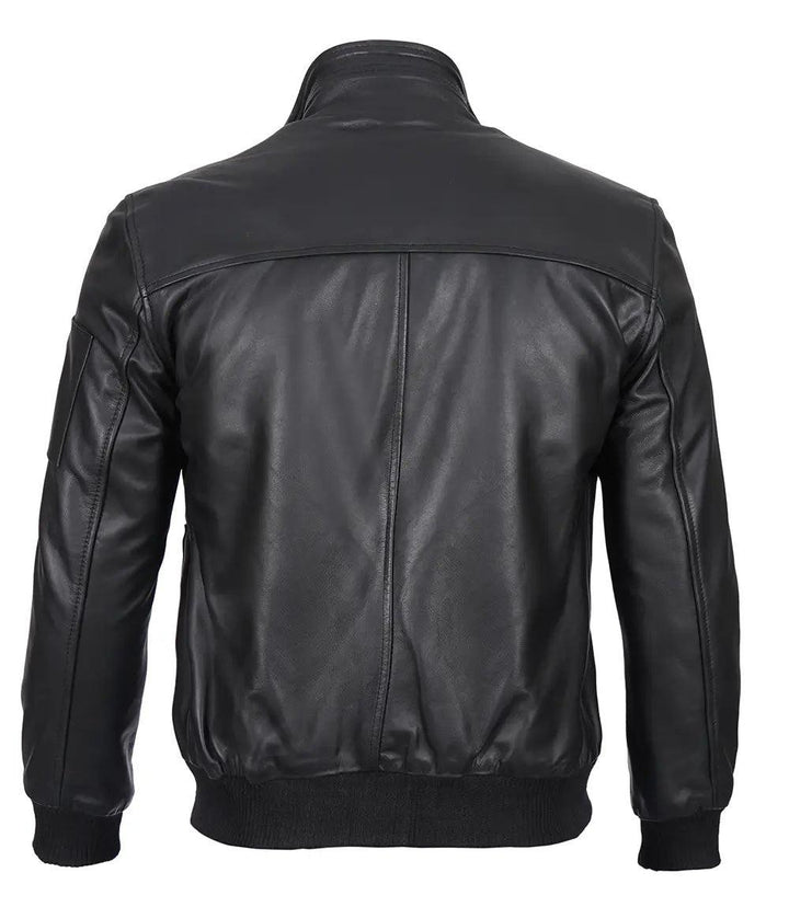 FlexMotion Slim-Fit Leather Jacket | Leather Jackets AU Primeleathershop