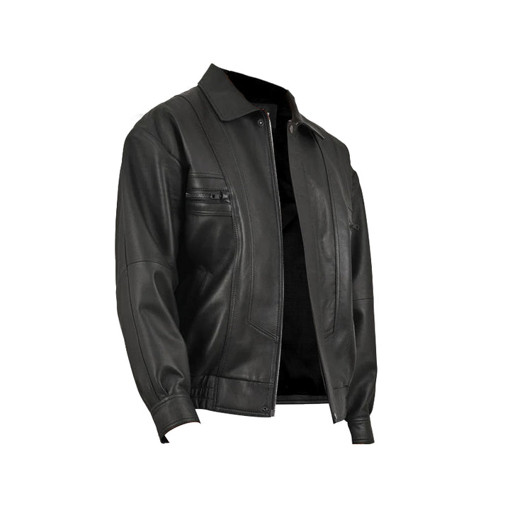 Hutchence Hero Leather Motorcycle Jacket | Leather Jackets AU Primeleathershop