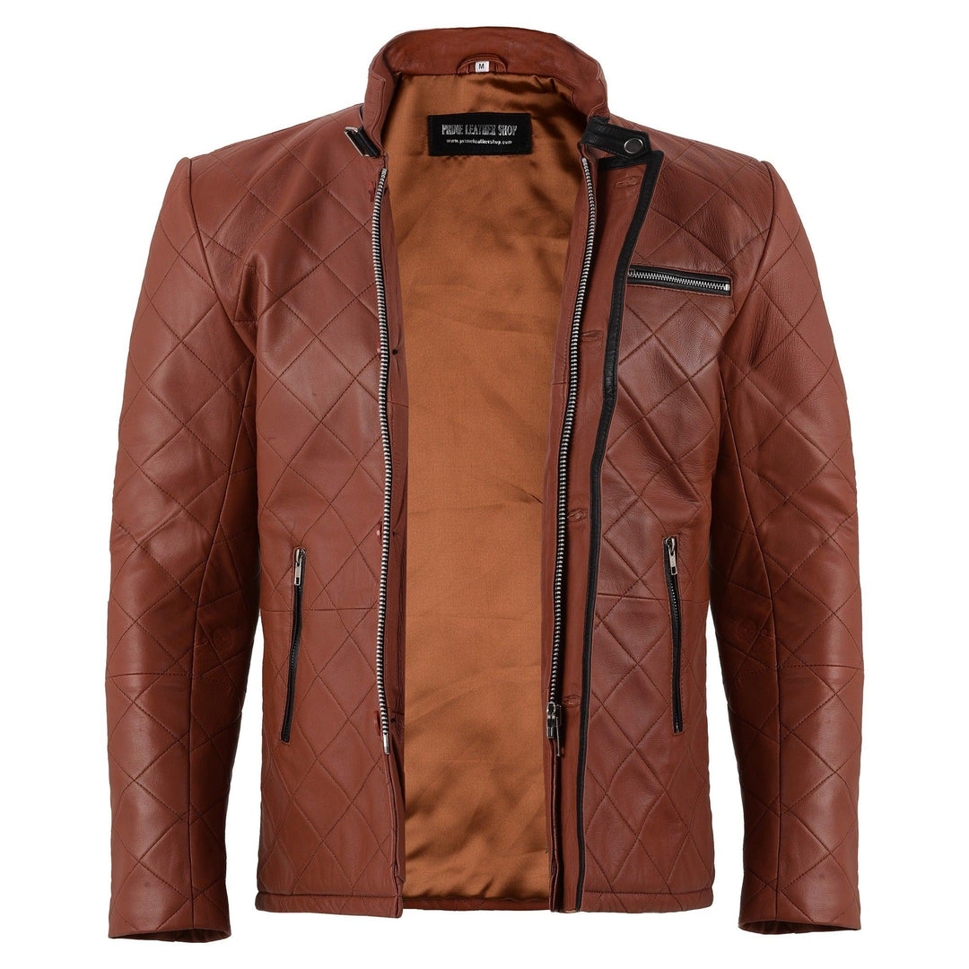 Iggy Pop Classic Bomber Leather Jacket | Leather Jackets AU Primeleathershop