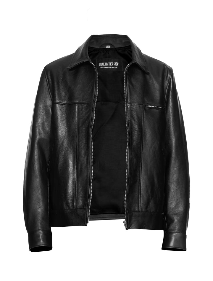 Inferno Classic Biker Leather Jacket | Leather Jackets AU Primeleathershop