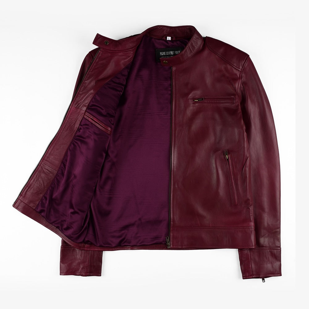 Inferno Elite Classic Leather Jacket | Leather Jackets AU Primeleathershop