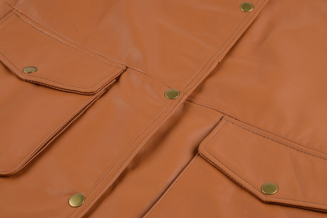 Jennifer L Shearling Leather Jacket | Leather Jackets AU Primeleathershop