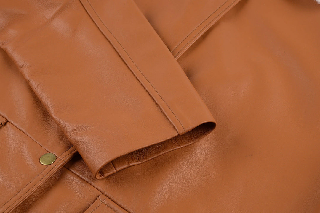 Jennifer L Shearling Leather Jacket | Leather Jackets AU Primeleathershop