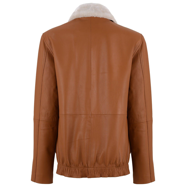 Jennifer L Shearling Leather Jacket | Leather Jackets AU Primeleathershop