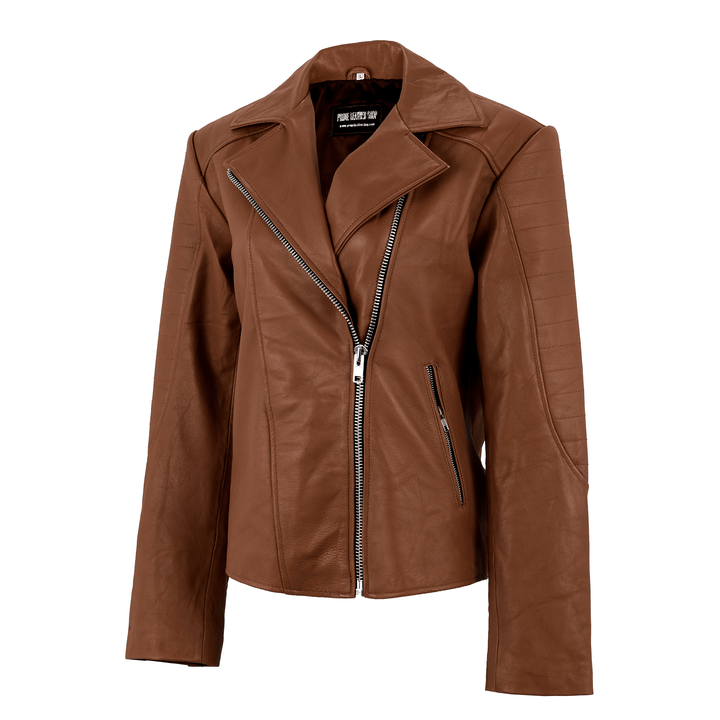 Jennifer Lopez Red Biker Leather Jacket | Leather Jackets AU Primeleathershop