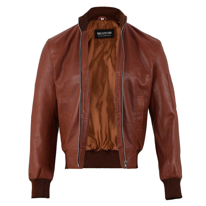 Johnny Depp Bomber Leather Jacket | Leather Jackets AU Primeleathershop