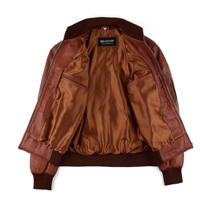 Johnny Depp Bomber Leather Jacket | Leather Jackets AU Primeleathershop