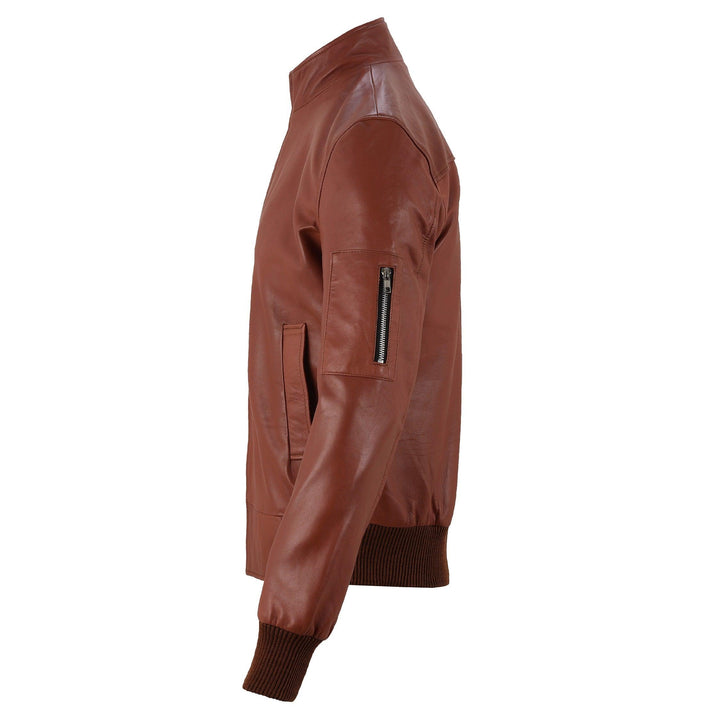 Johnny Depp Bomber Leather Jacket | Leather Jackets AU Primeleathershop