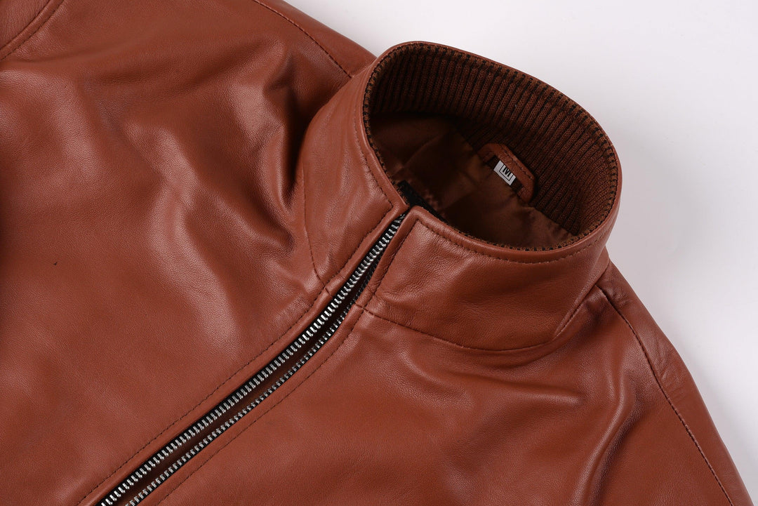 Johnny Depp Bomber Leather Jacket | Leather Jackets AU Primeleathershop