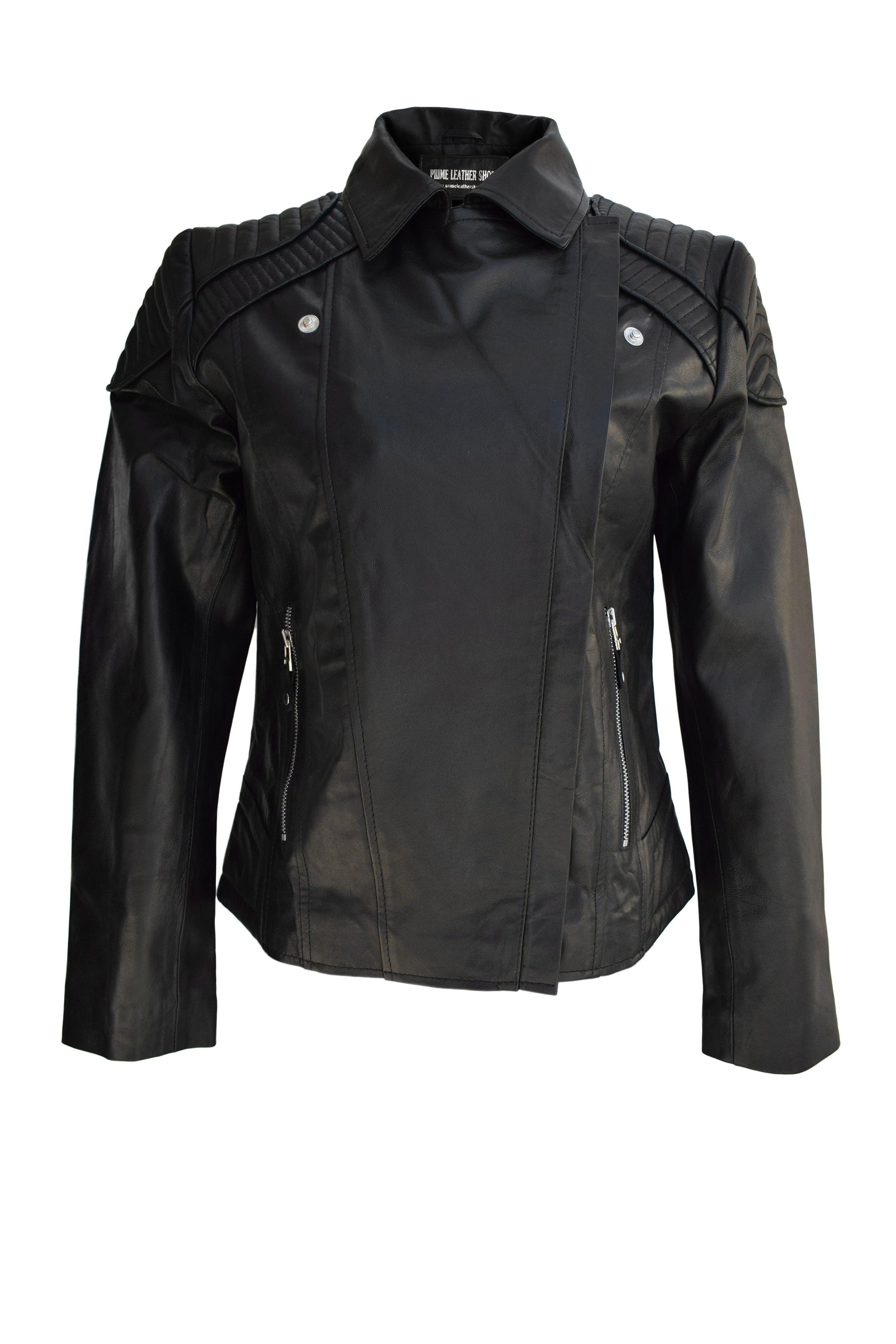 Kattan Black Leather Jacket | Leather Jackets AU Primeleathershop