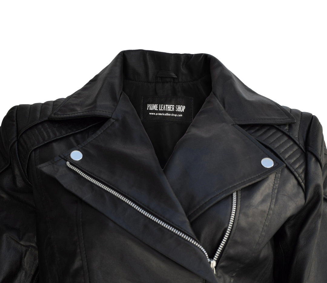 Kattan Black Leather Jacket | Leather Jackets AU Primeleathershop