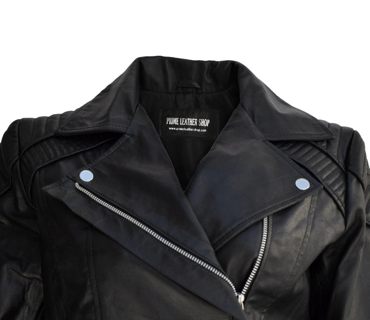 Kattan Black Leather Jacket | Leather Jackets AU Primeleathershop