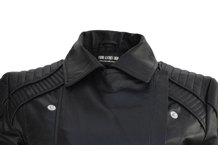 Kattan Black Leather Jacket | Leather Jackets AU Primeleathershop