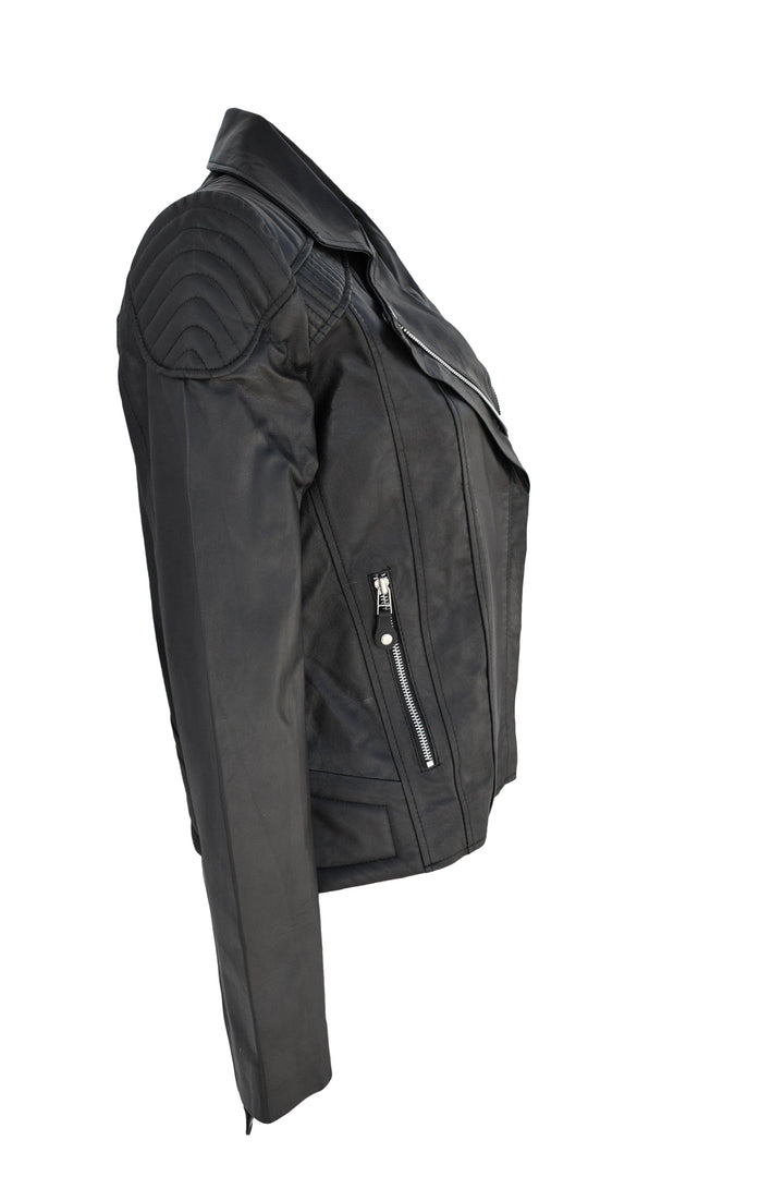Kattan Black Leather Jacket | Leather Jackets AU Primeleathershop