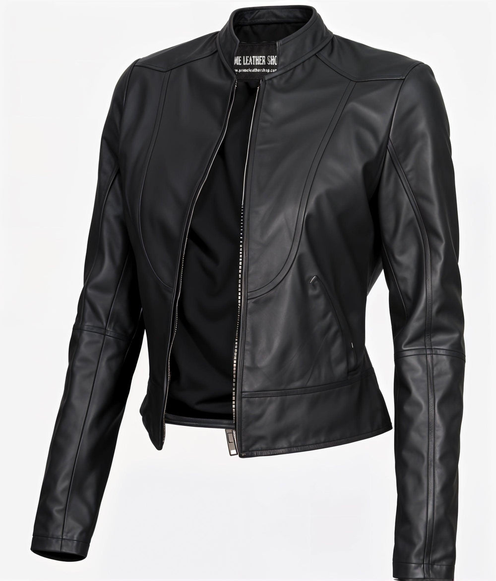 Katy Perry Classic Leather Jacket | Leather Jackets AU Primeleathershop