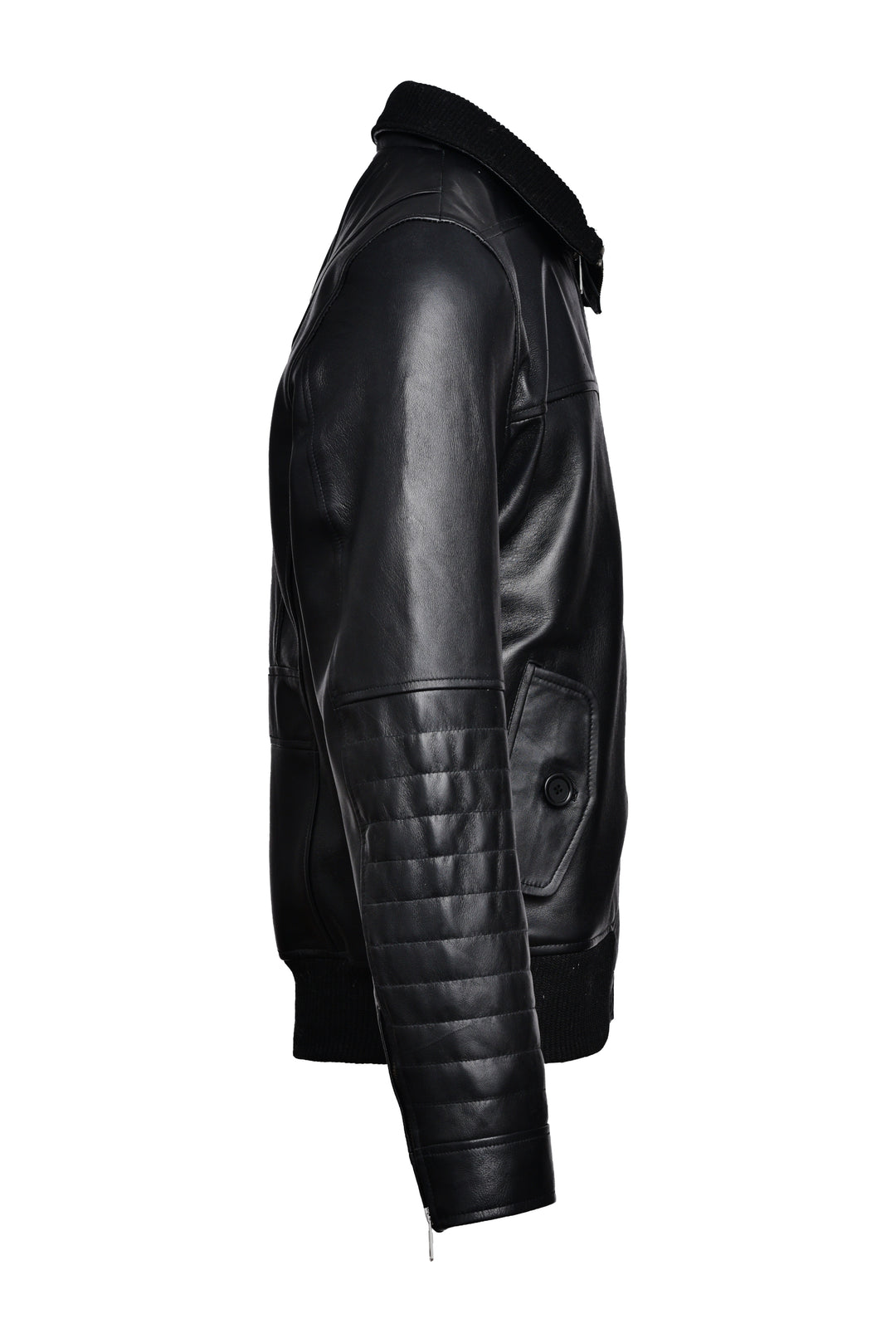 Titan Forge Bomber Leather Jacket | Leather Jackets AU Primeleathershop