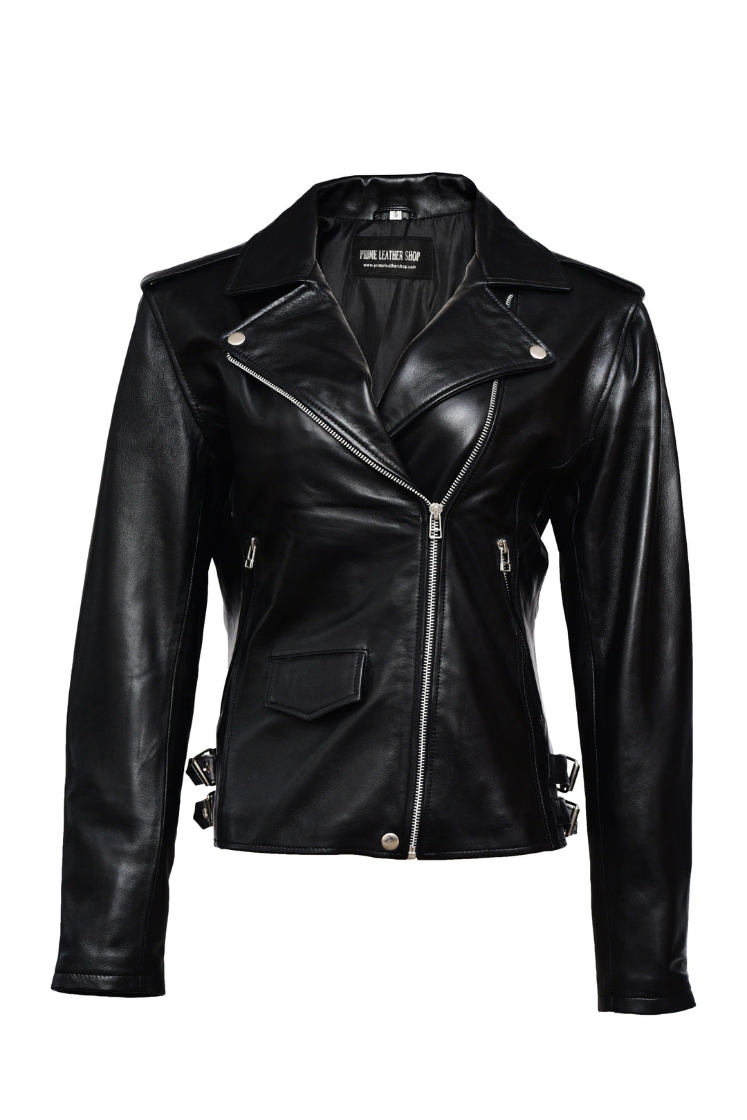 Kim Classic Biker Leather Jacket | Leather Jackets AU Primeleathershop