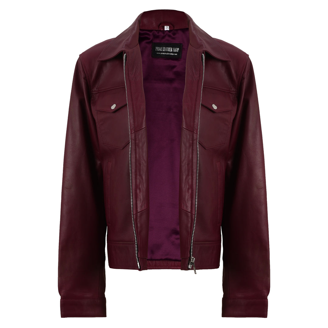 Classic Black Leather Jacket | Leather Jackets AU Primeleathershop