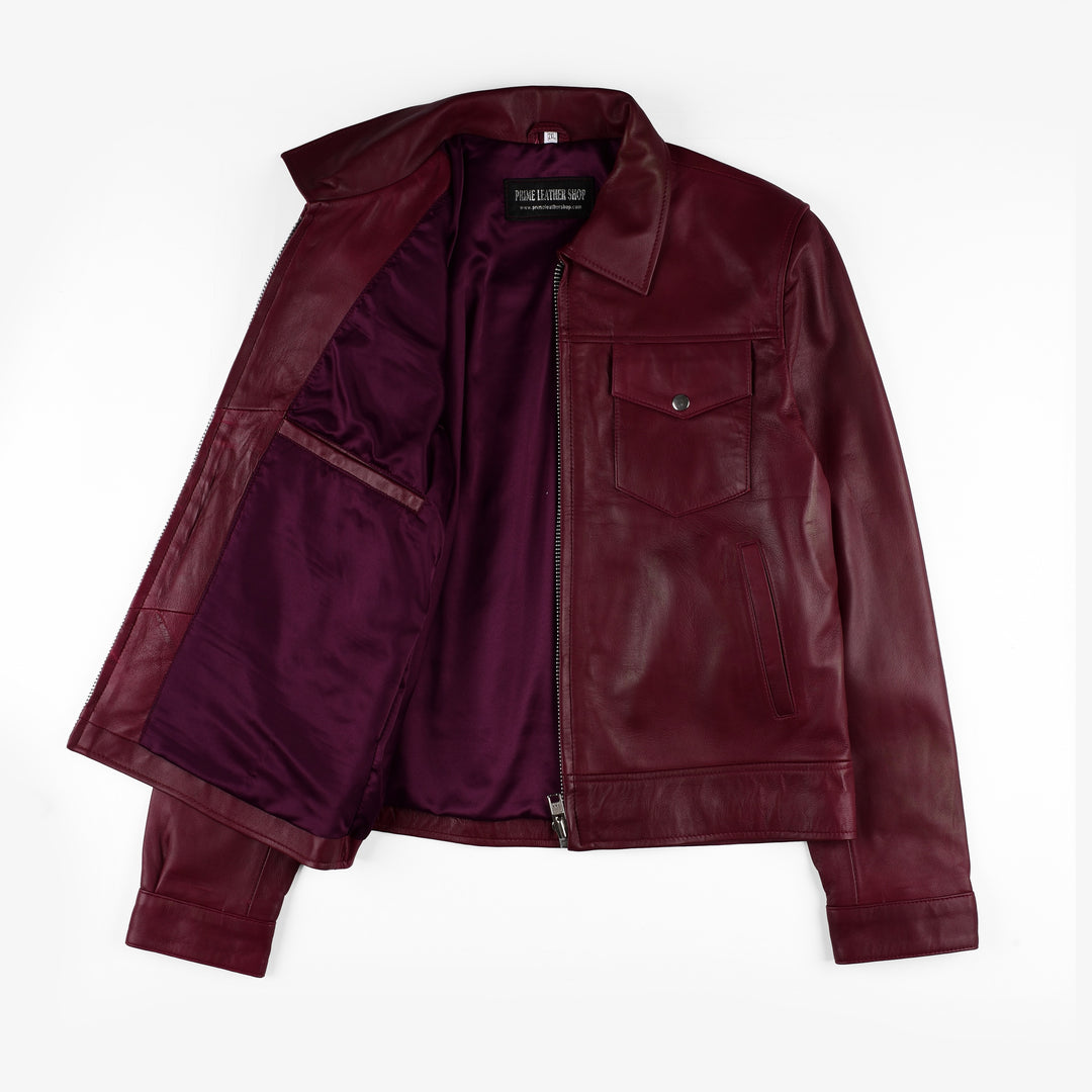 Classic Black Leather Jacket | Leather Jackets AU Primeleathershop