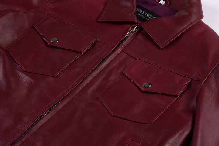 Classic Black Leather Jacket | Leather Jackets AU Primeleathershop