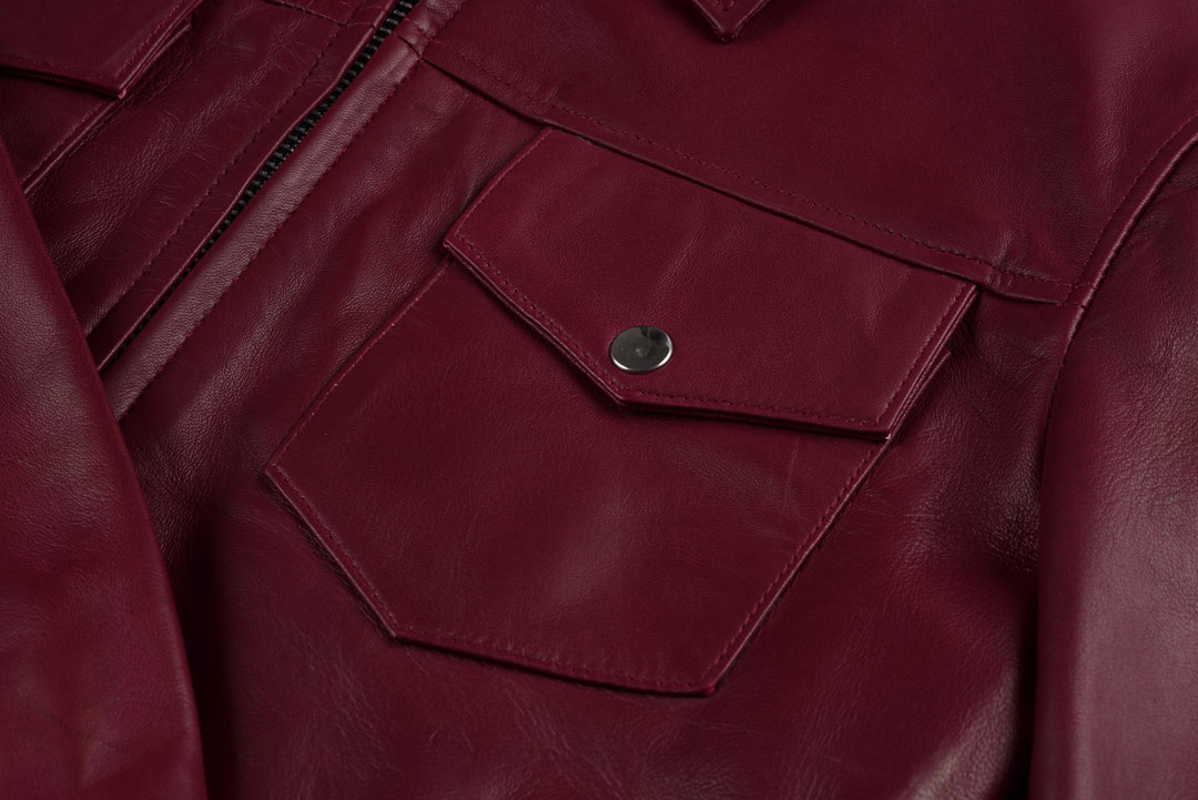 Classic Black Leather Jacket | Leather Jackets AU Primeleathershop