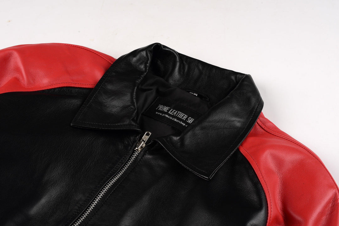 Maverick Leather Bomber Jacket | Leather Jackets AU Primeleathershop