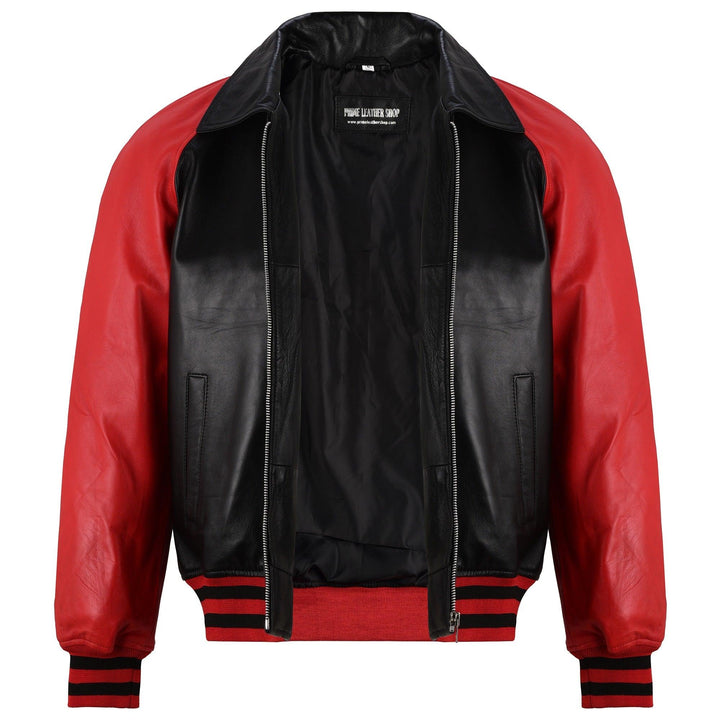 Maverick Leather Bomber Jacket | Leather Jackets AU Primeleathershop